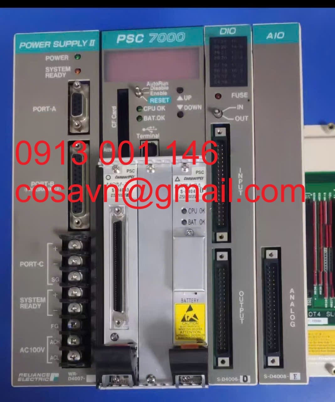 Bộ điều khiển servo lập trình Reliance Electric PSC7000 PSC7000